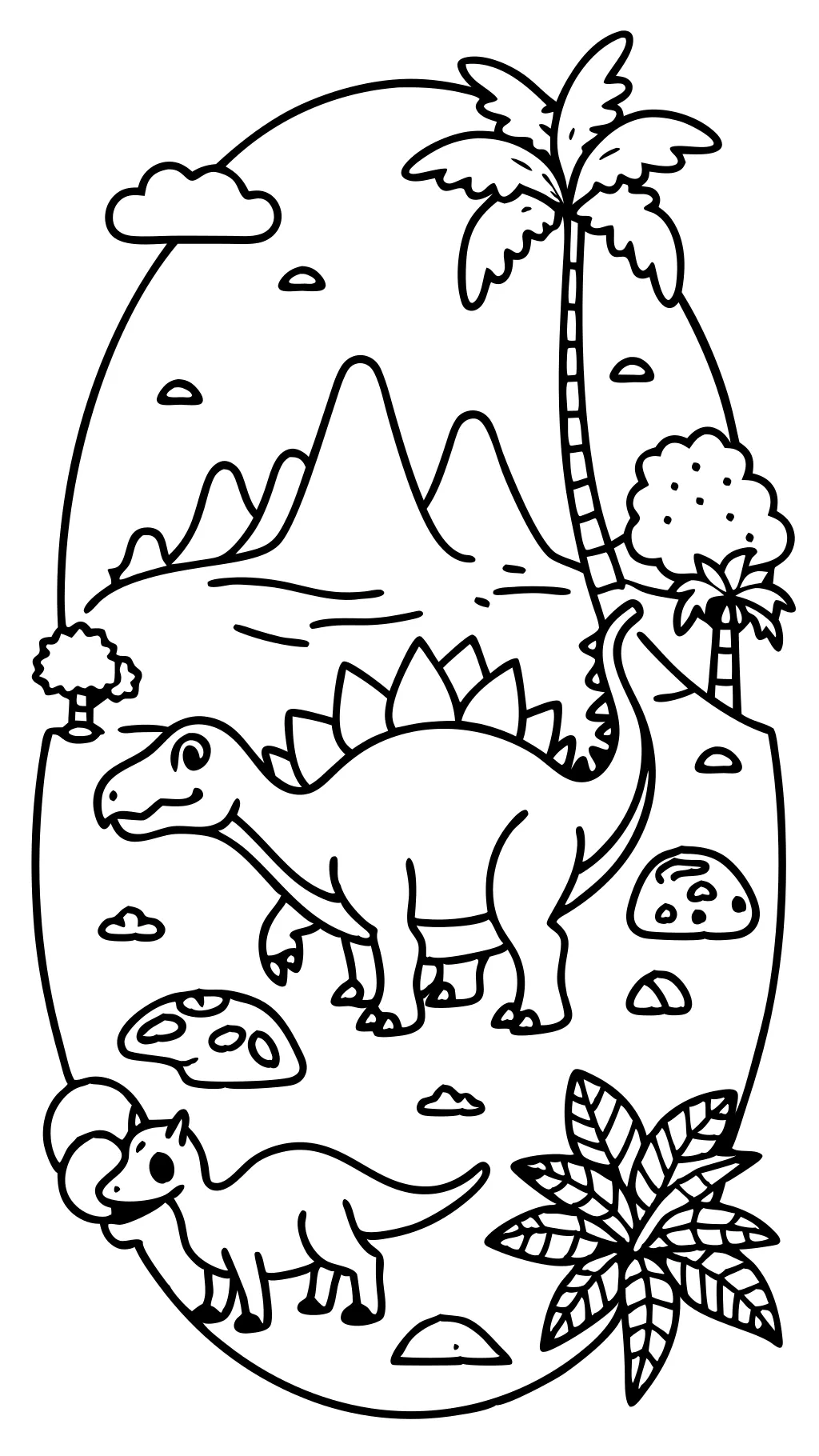 dinosaures images coloriages